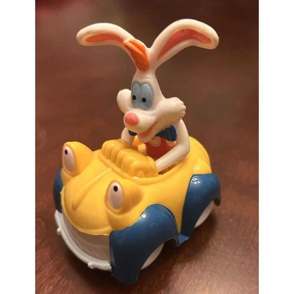 Vintage‎ Disney Who Framed Roger Rabbit In Car Benny The Cab Amblin 2.75